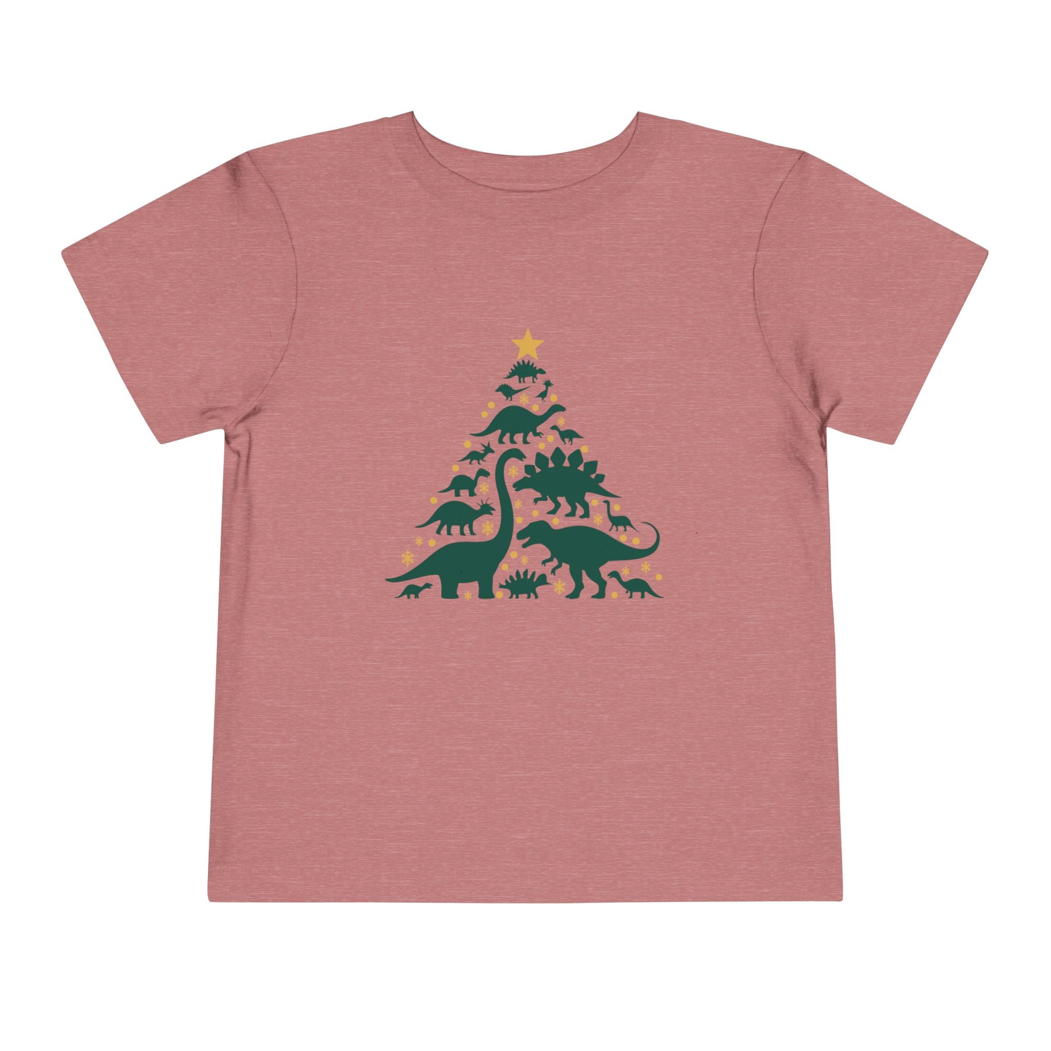 Toddler Dinosaur Christmas Tree Tee