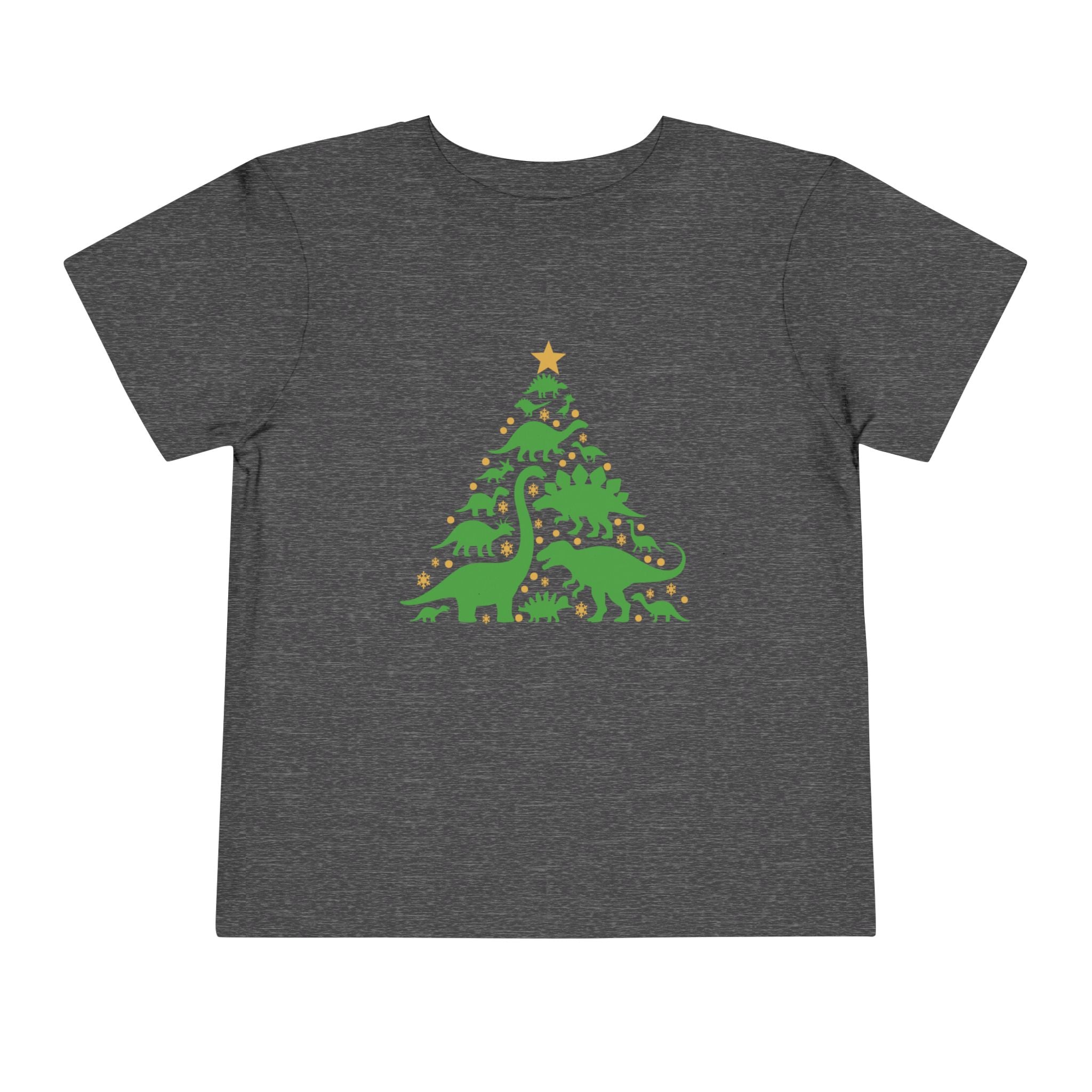 Toddler Dinosaur Christmas Tree Tee
