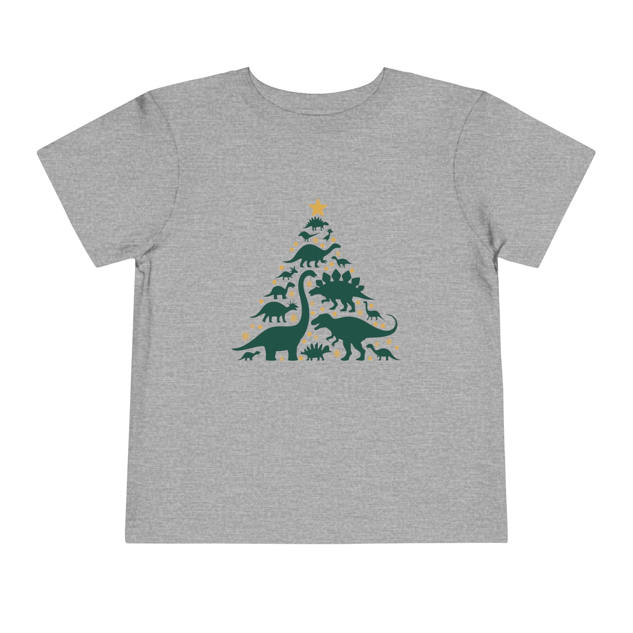 Toddler Dinosaur Christmas Tree Tee