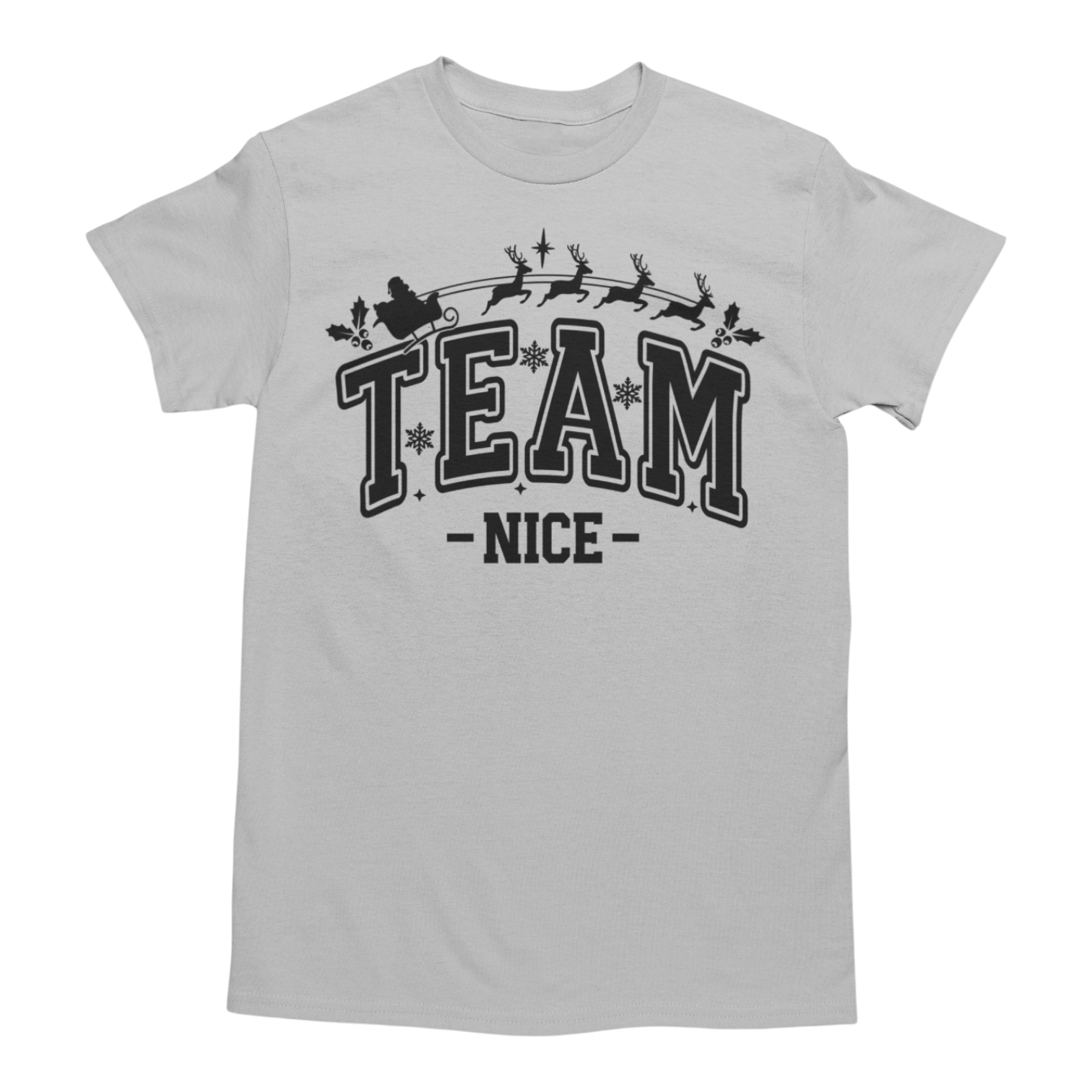 🎅 Team Nice / Team Naughty Christmas T-Shirts
