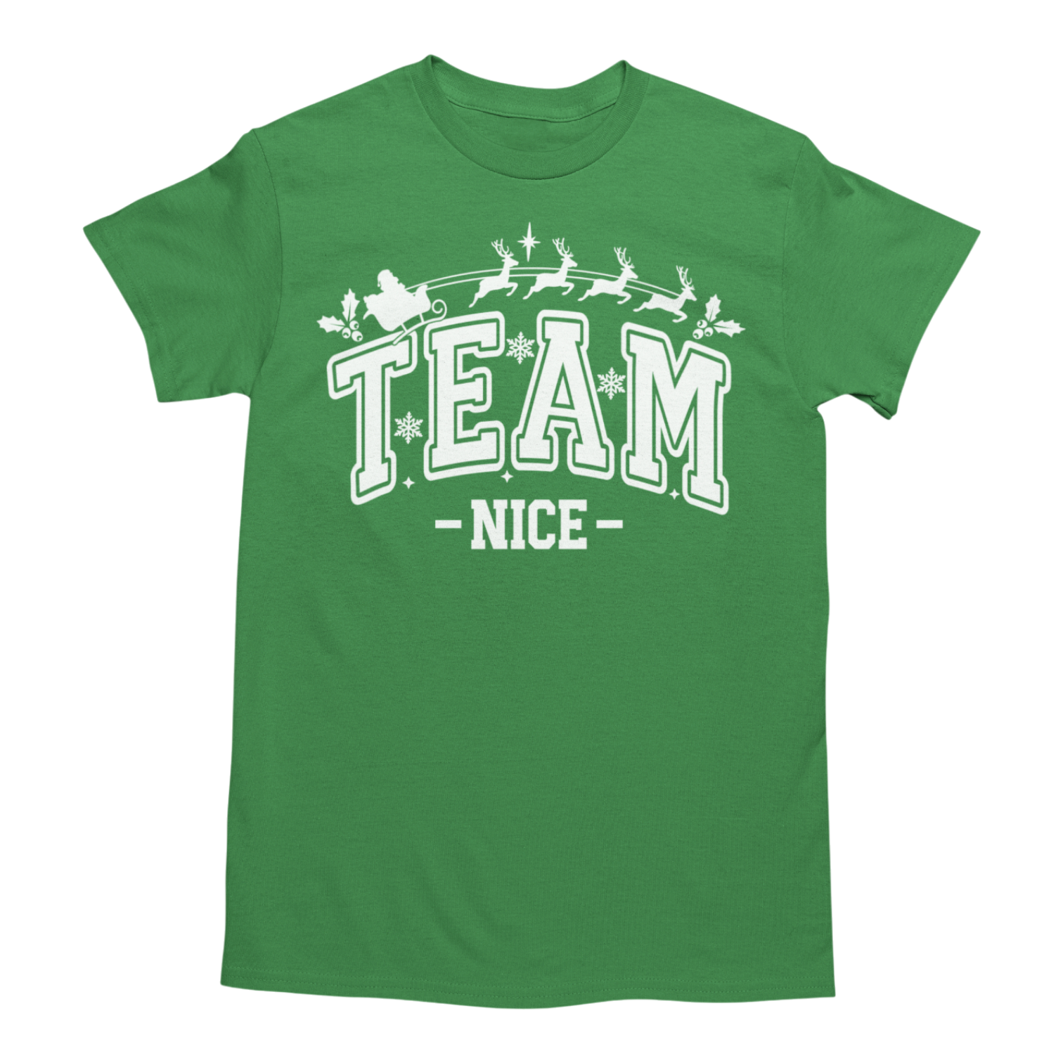🎅 Team Nice / Team Naughty Christmas T-Shirts